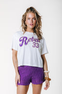 Rebels 33 Cropped Tee