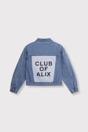 Soft Denim Patch Jacket