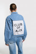 Soft Denim Patch Jacket