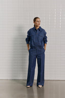 Victoria Indigo Jacket
