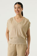 Beige T-shirt