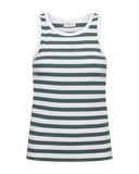Effy Top - Bruin & Groen & Beige