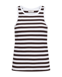 Effy Top - Bruin & Groen & Beige