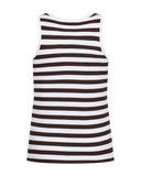 Effy Top - Bruin & Groen & Beige