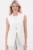 Pin Stripe Gilet