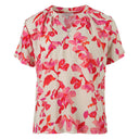 Blouse V-hals Print