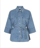 Mia Denim Long Jacket