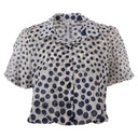 Ballon Blouse Stippen
