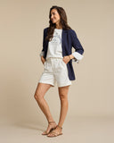 Blazer Palazzo Pinstripe