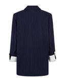 Blazer Palazzo Pinstripe