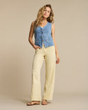 Claudette Slanted Seams Twill L33