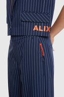 Striped Barrel Pants