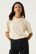 Italia Amore T-shirt - Wit & Donkerrood