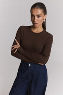 RIB LONGSLEEVE T-SHIRT