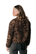 BENTE JACQUARD BOMBER JACKET