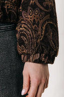 BENTE JACQUARD BOMBER JACKET