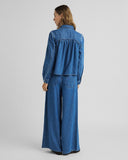 AGO RUE WIDE PANTS LONG