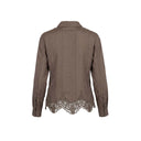 BLOUSE LACE BORDER