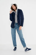 BLAUW RUITPATROON JASJE VORGES