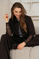 TRIS LACE ED-DARK CHOCOLATE
