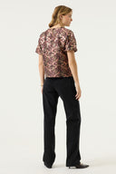 BLOUSE MET PRINT