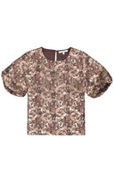 BLOUSE MET PRINT