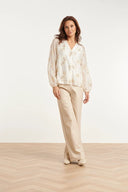 BLOUSE GEBORDUURD