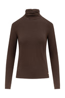 LONGSLEEVE VAN JERSEY MET COLKRAAG