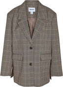 NMWERA L/S SLIT BLAZER TLR OATMEAL/FIG