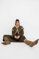 OLIJFGROENE DAMESGILET VENTURA