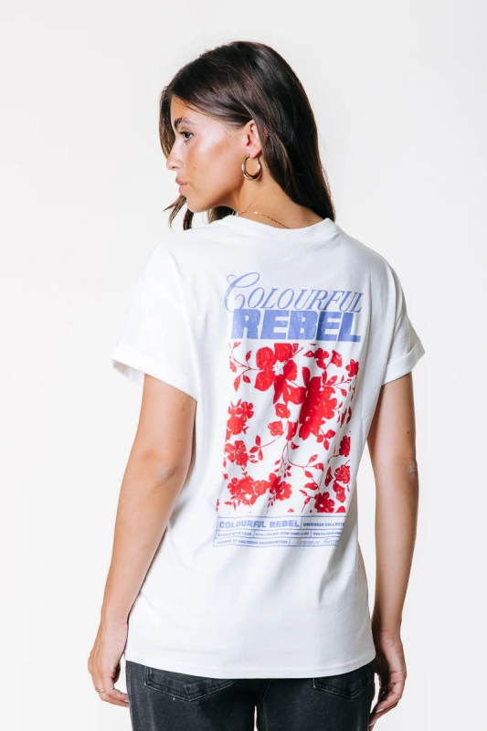 Flower T-Shirt - Colourful Rebel