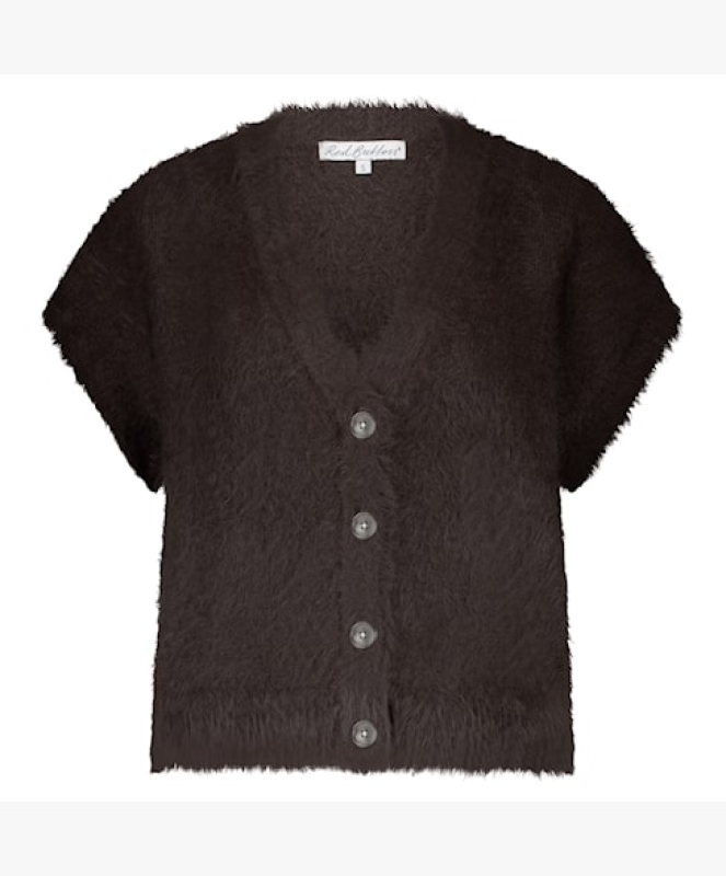 Fuzzy Sleeveless - Espresso