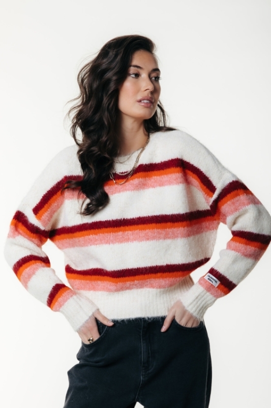 Sweater Olivia Multi Stripe