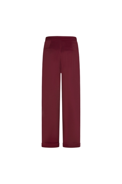 Broek Svea - Zwart & Bordeaux