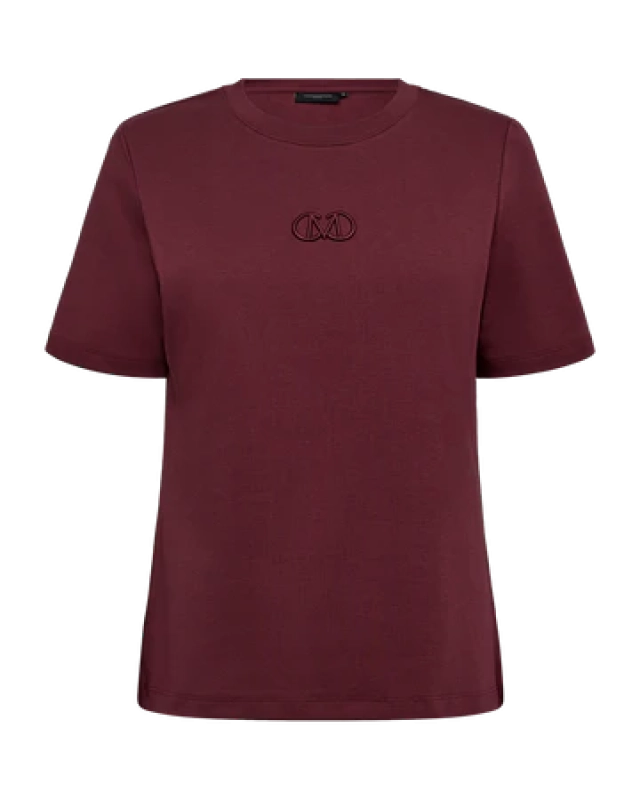 T-Shirt Muse Tee - Bordeaux & Off White