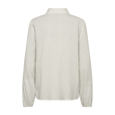 Blouse Shine - Wit & Blauw