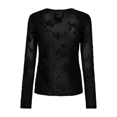 Blouse Biska - Blauw & Zwart